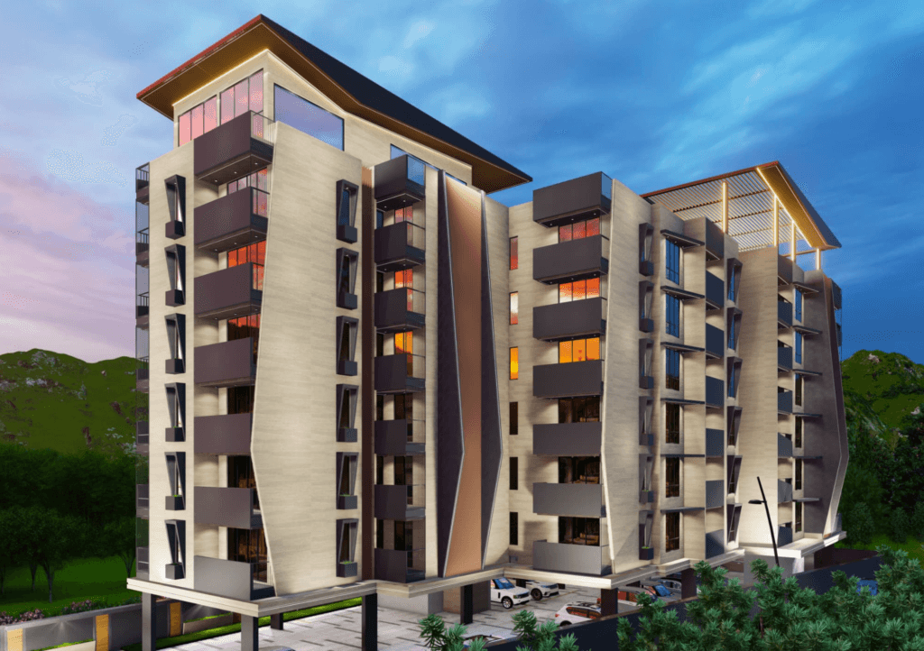 Executive 2BHK Tower Layout