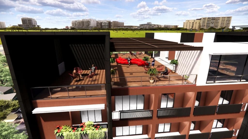 Rooftop Terrace Overview