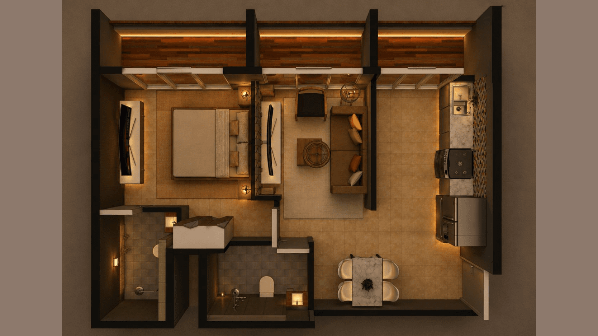 Signature 1BHK Master Suite